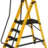 Échelle à plateforme Plica MEGASTEP 4 échelons 2.35m 370×568mm PRV EN131 14kg 