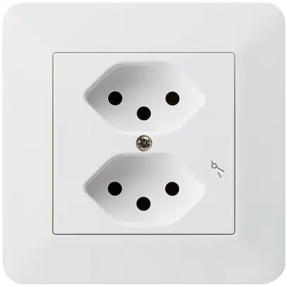 Presa INC kallysto.trend 2×T13/1 bianco 