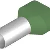 Embout de câble jumelé Weidmüller H isolé 2×16mm² 16mm vert en vrac 
