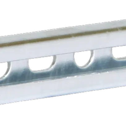 Rail en C Caddy type E5, L=0.3m 20×36mm, zingué à chaud 