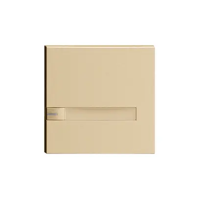 Tasto 1/1 KNX/elettronic.c. LED+cart. EDIZIOdue comando 1×sand 