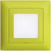 Kit frontale INC EDIZIOdue lemon 88×88mm per lampada LED 