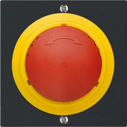 Taster kallysto NOT-AUS schwarz 