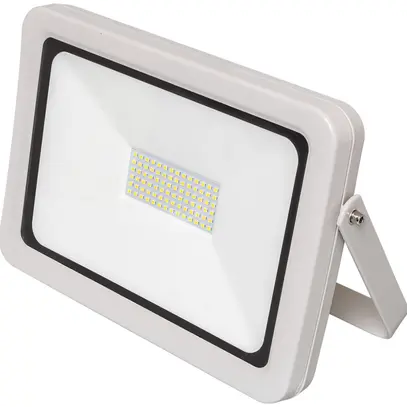Projecteur LED WORKLIGHT 50W boîtier aluminium avec étrier en acier gris IP65 