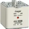 Fusible HPC Hager DIN000 400VAC 40A gG/gL avertisseur double antirouille 