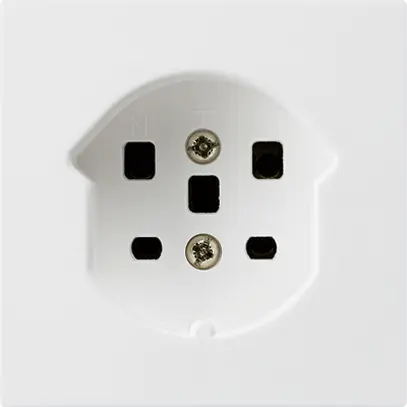 Prise ENC kallysto T25 blanc bornes à vis 