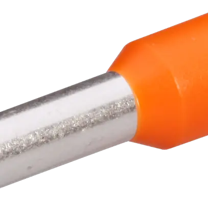 Embout de câble Mischke IE 4mm²/9mm Cu-étamé isolé orange 