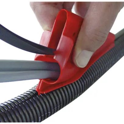 Tubo ondulato AGRO ROHRflex FLEXAzip PA6 54.5 nero 