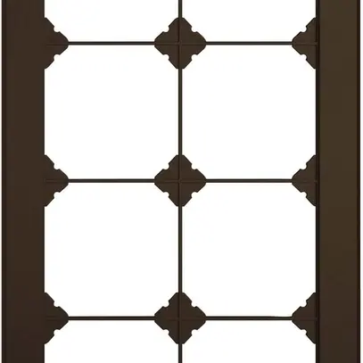 En-tête ENC EDIZIO.liv SNAPFIX® 4×2 pour combinaisons au choix brun 