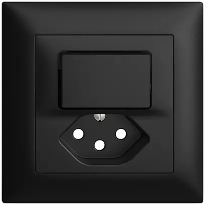 Kit frontale EDIZIOdue nero 88×88mm T13 