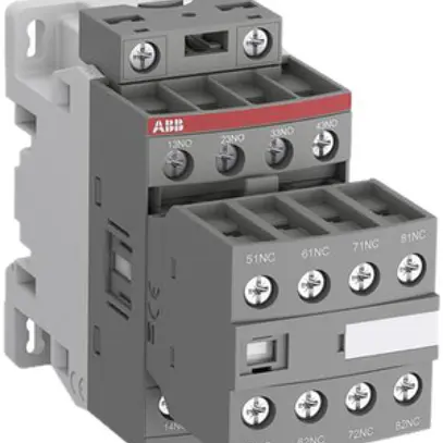 Contattore ausiliare ABB NF62E, 6Ch/2R 4A AC-15, 100…250VAC/DC a vite 