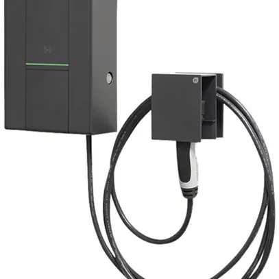 Station de charge murale Scame PRO 22kW 32A 3L Mode 3 1×T2 7.5m IP55 IK08 