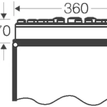Placca di fissaggio senza ingressi Hensel ENYSTAR 