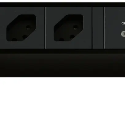 Presa multipla MH SUPRA 2×T13 1×USB-C 60W 0.3m nero 