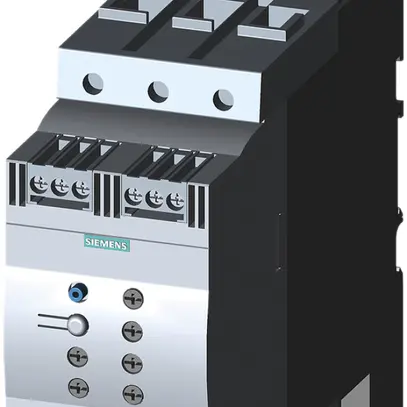 Starter progressivo Siemens SIRIUS 3RW40 S3 80A 45kW ON/OFF, Us=110…230VUC 