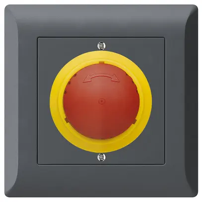 Contatto rotativo INC kallysto.line ARRESTO DI EMERGENZA antracite 