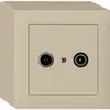 Presa di passaggio AP kallysto R/TV 19dB beige 