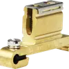 Borne de terre joignable Woertz 2.5…6mm² raccordement à vis 1×1 rail DIN 35mm 