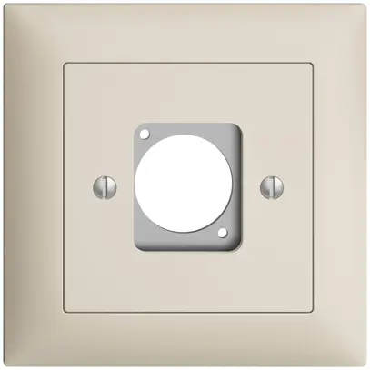 Kit de montage ENC pour prise XLR EDIZIOdue crema 