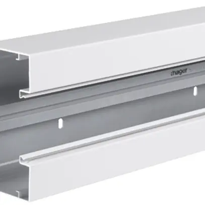 Canal d'allège tehalit BRA 170×85×2000mm aluminium blanc trafic 