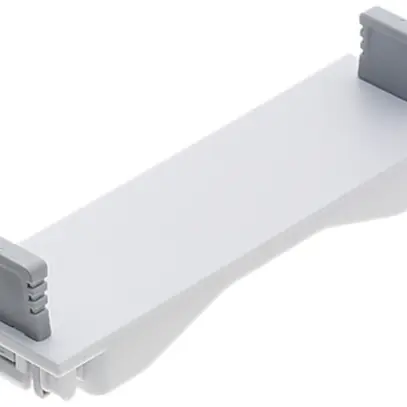 Blindabdeckung Global 2HE R&M hellgrau 