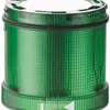 Lampada flash e permanente WERMA TwinLIGHT Classic, 24VAC/DC, 70mm, verde 