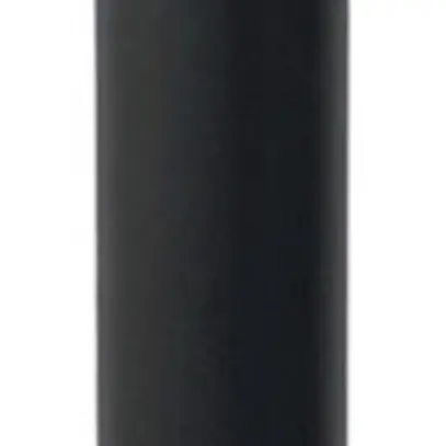 Borne lumineuse LED Z-Licht PLSK sens.-PIR 12W 900lm 3000K Ø140×1000mm noir 