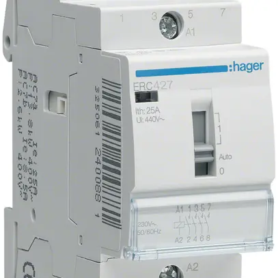 Contacteur AMD Hager ERC 230VAC 2 fermeur 2 ouvreur 25A 2UM 