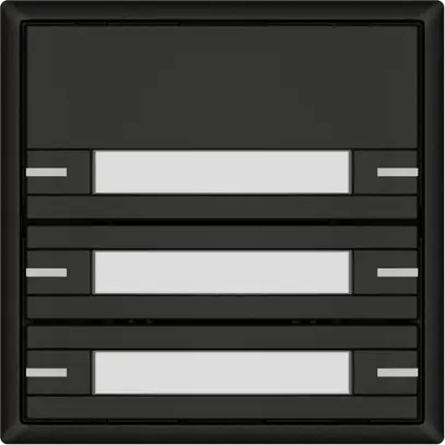 Pulsante universale EDIZIO.liv UNI SNAPFIX® 12…48V c.LED 3× com.2T targ.ne 