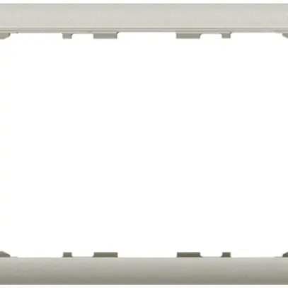 Cadre de recouvrement EDIZIOdue colore pour KNX-Panel 7" gris clair 