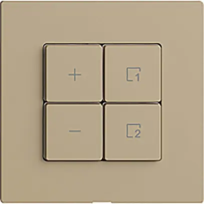 Dimmer Uni-LED 1K/4T Szene Edue Wiser sand 