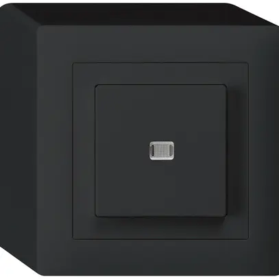 AP-Leuchtdruckschalter kallysto 3/1L schwarz 