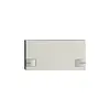 Touche 1/2 KNX/électron.a.LED EDIZIOdue 2× commande simple, gris clair 