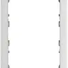 Cadre de recouvrement EDIZIOdue prestige pour KNX-Panel 7" marbre blanc 