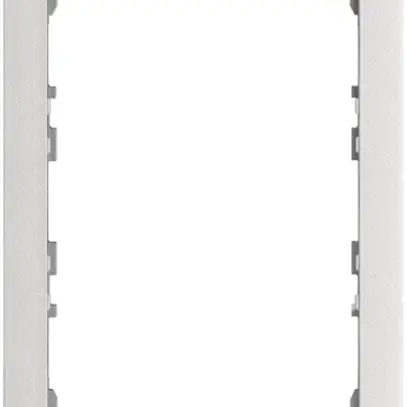 Telaio di copertura EDIZIOdue prestige per KNX-Panel 7" marmo bianco 