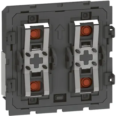 Poussoir INC Legrand MyHOME blanc 2 fois 