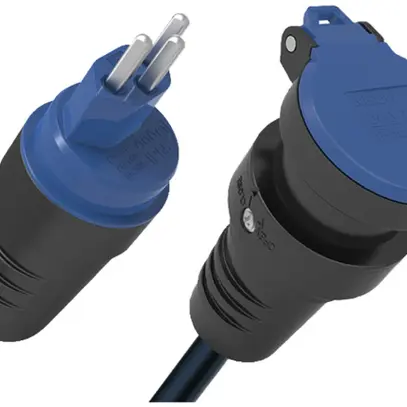 Prolunga ELBRO T23/T23 H07RN-F3G2.5mm² GDV 5m IP55 nero 