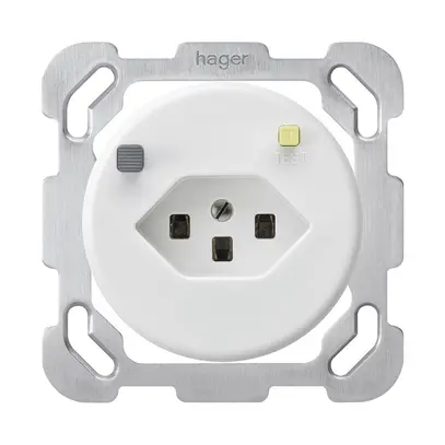 Presa INC basico B T23 FI 30mA bianco 