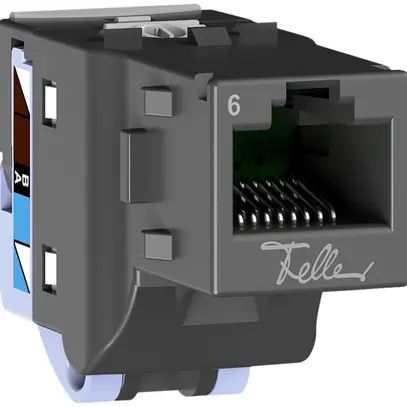 Anschlussmodul Feller EASYNET S-One RJ45 Kat.6 ungeschirmt 