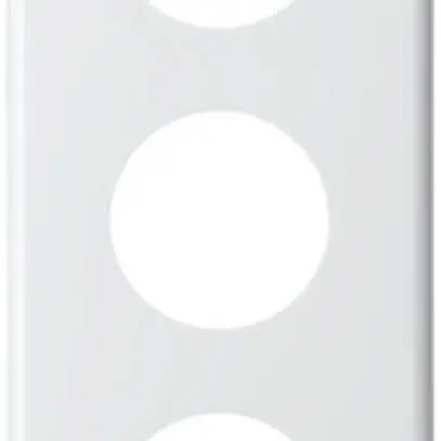 Abdeckplatte 3×1 3×43mm weiss 