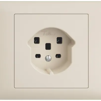 Presa INS EDIZIOdue T25 16A crema, morsetti a vite 