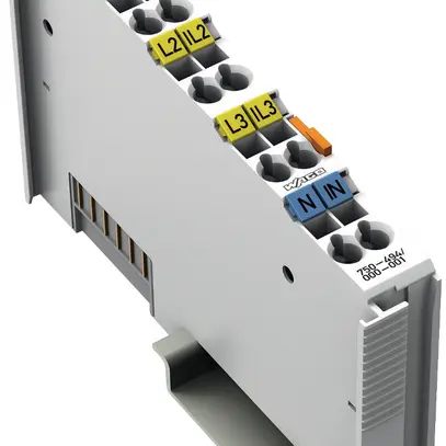 Misura della potenza a 3 fasi WAGO 5A 480V 24bit 