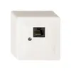 Scatola AP 1×RJ45/u 8P bianco R&M swissline 
