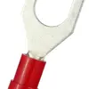 Cosse à sertir Ferratec forme de fourche M6 PC 0.5…1mm² rouge 