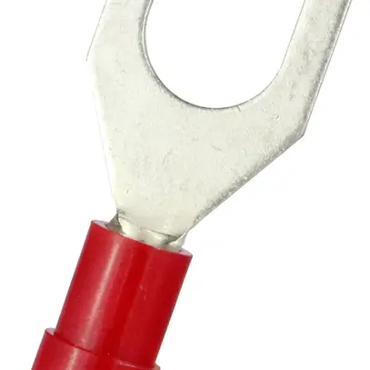 Cosse à sertir Ferratec forme de fourche M6 PC 0.5…1mm² rouge 