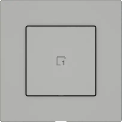 Poussoir scènes EDIZIO.liv Wiser SNAPFIX® 1 scène 1 touche WLAN grc 