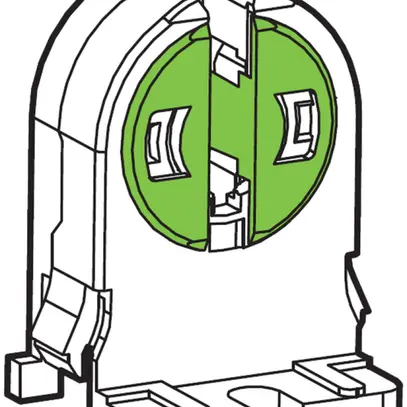 Fassungssockel G5 für 4…80W steckbar 