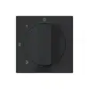 Kit di copertura kallysto interruttore rotativo 0123 nero 