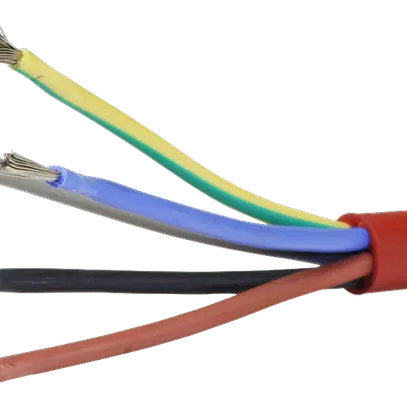 Câble silicone 5×2.5mm² 3LNPE rouge Eca 