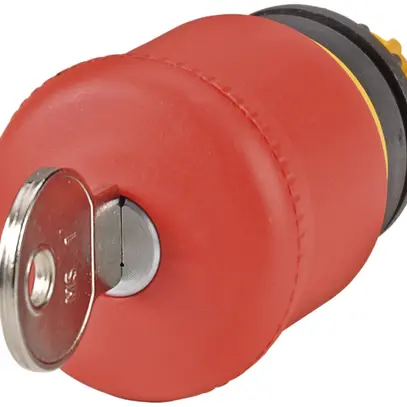 Tête de commande ETN pour bouton arrêt d'urgence rouge 